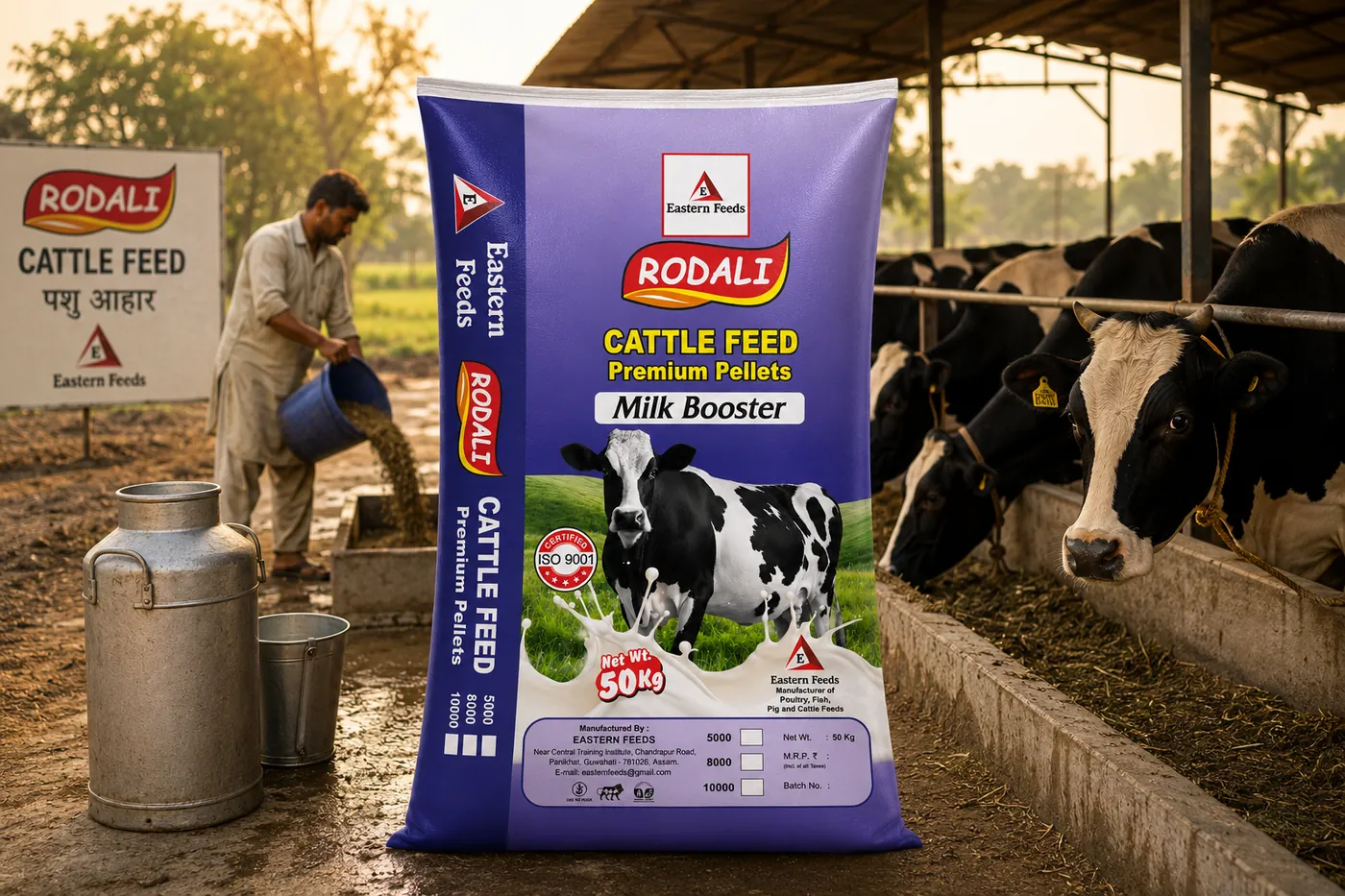 Eastern Feeds Cattle Feed bag