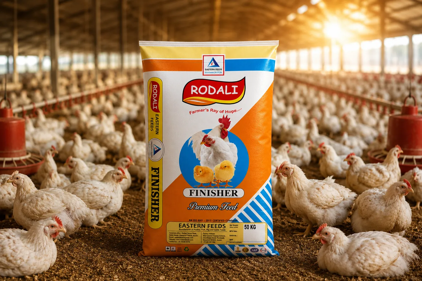 Eastern Feeds Broiler Finisher Feed bag