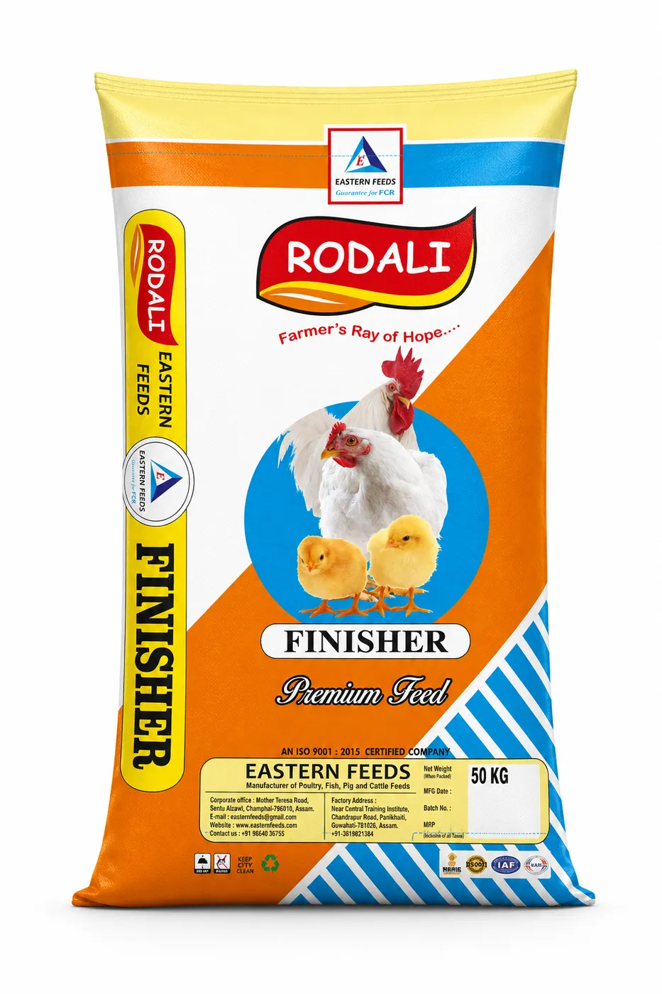 Eastern Feeds Broiler Finisher Feed bag