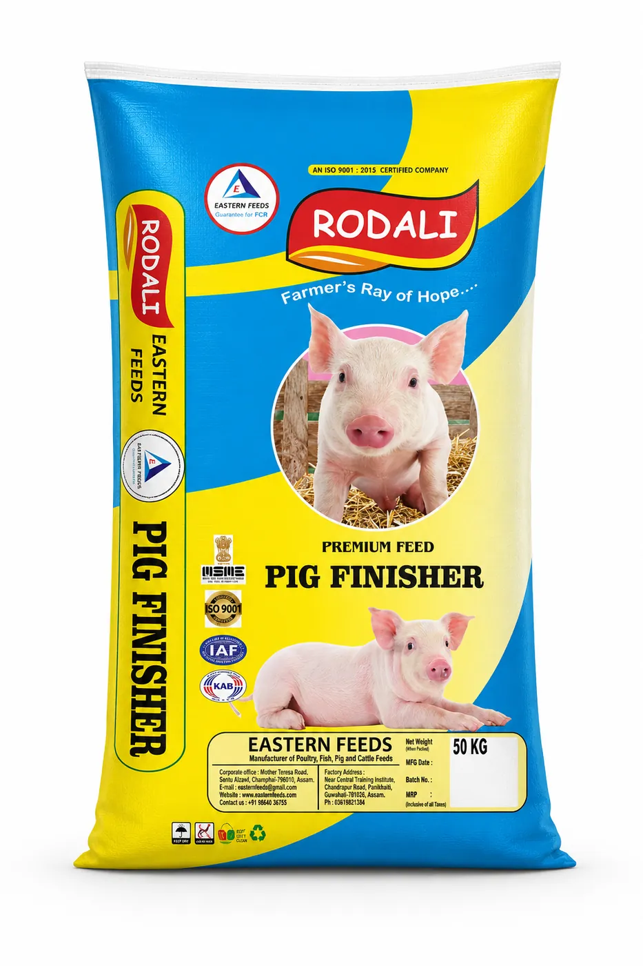 Eastern Feeds Pig Finisher Feed bag