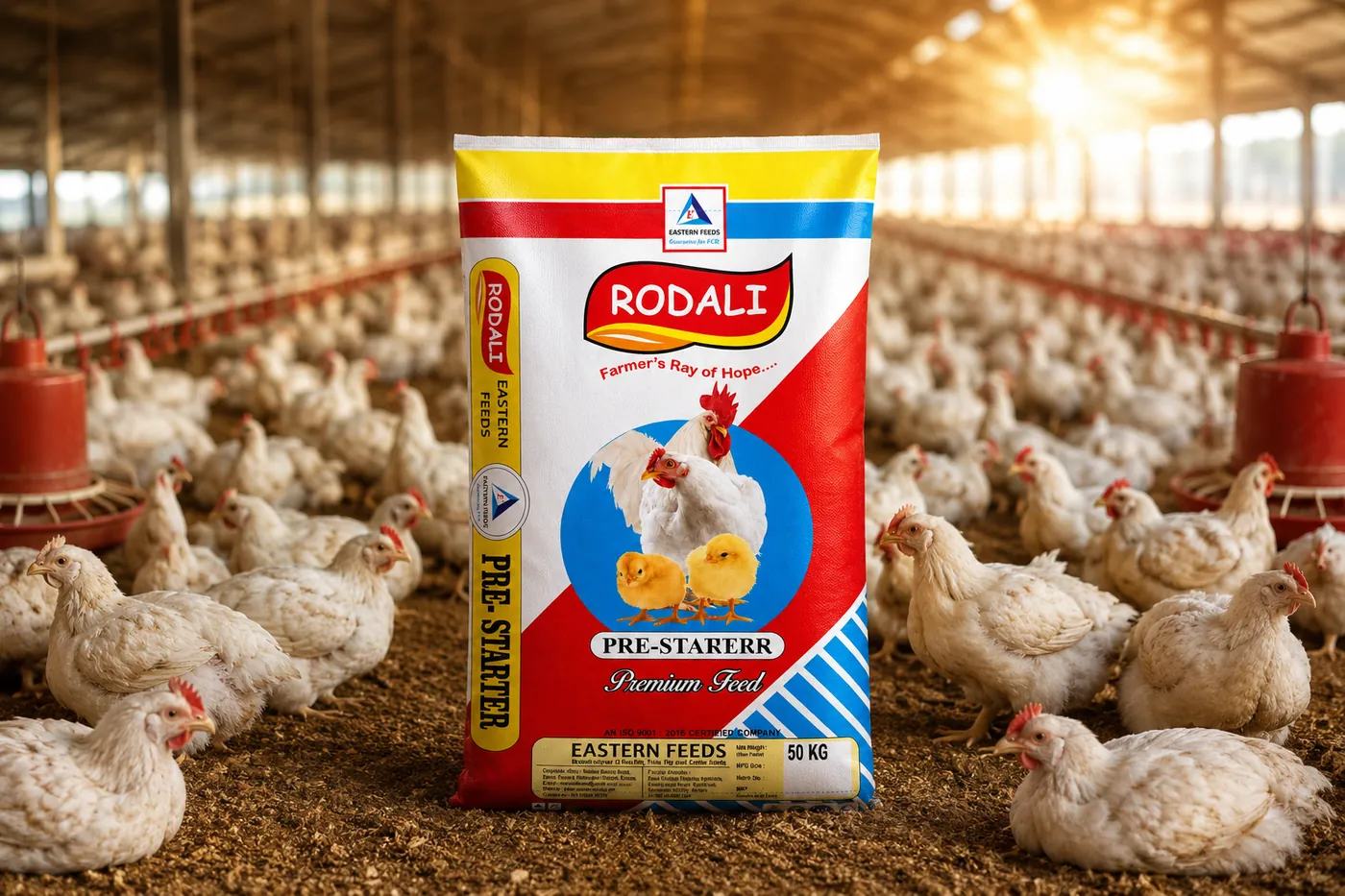 Eastern Feeds Broiler Pre Starter Feed bag