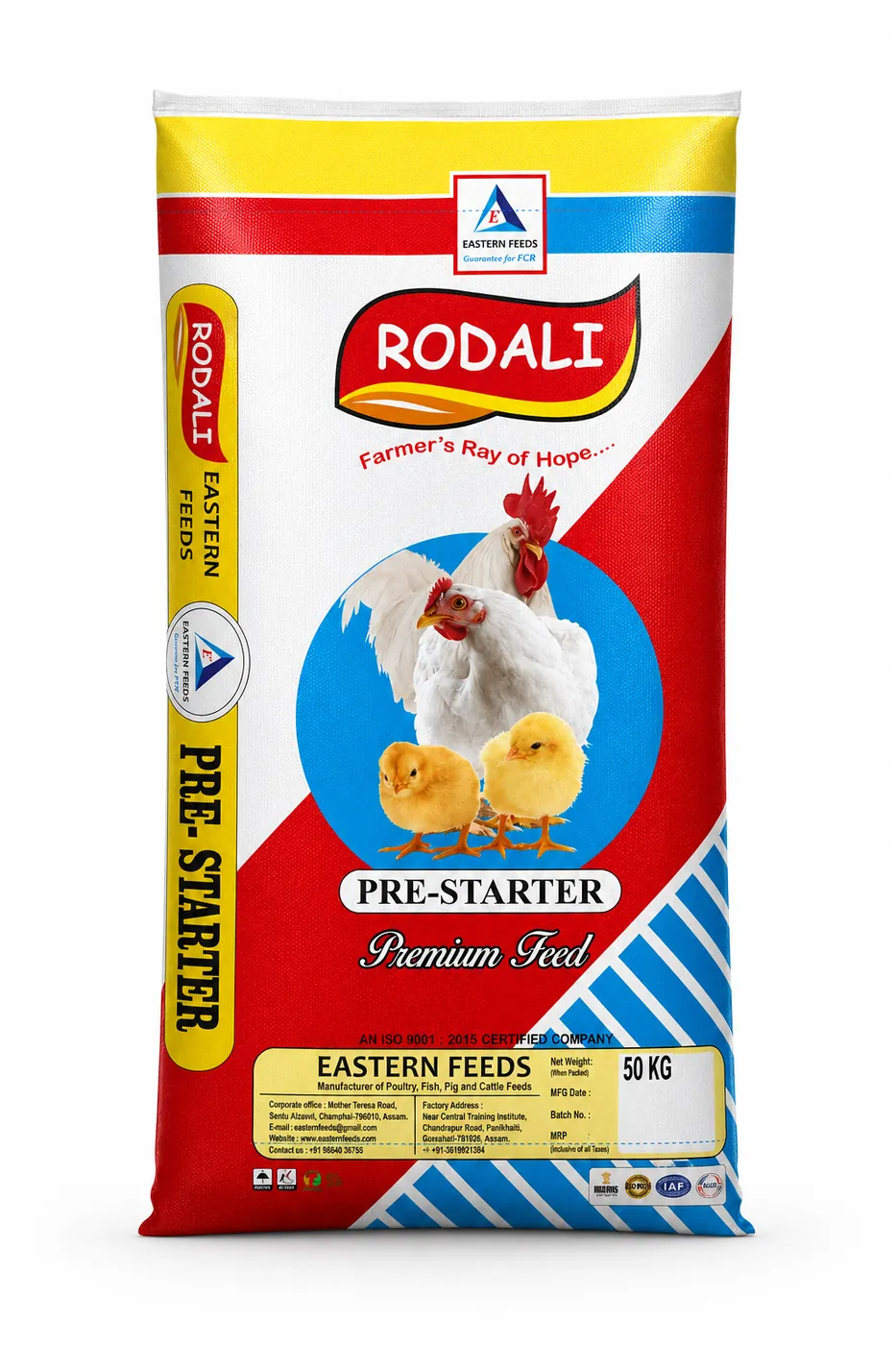 Eastern Feeds Broiler Pre Starter Feed bag