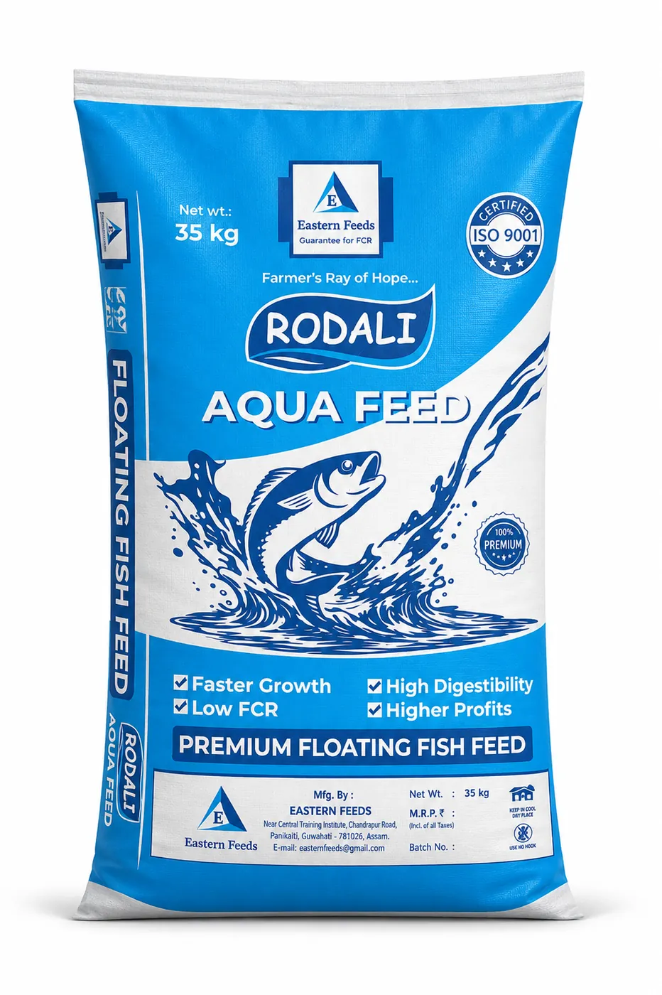 Eastern Feeds Floating Fish Feed bag