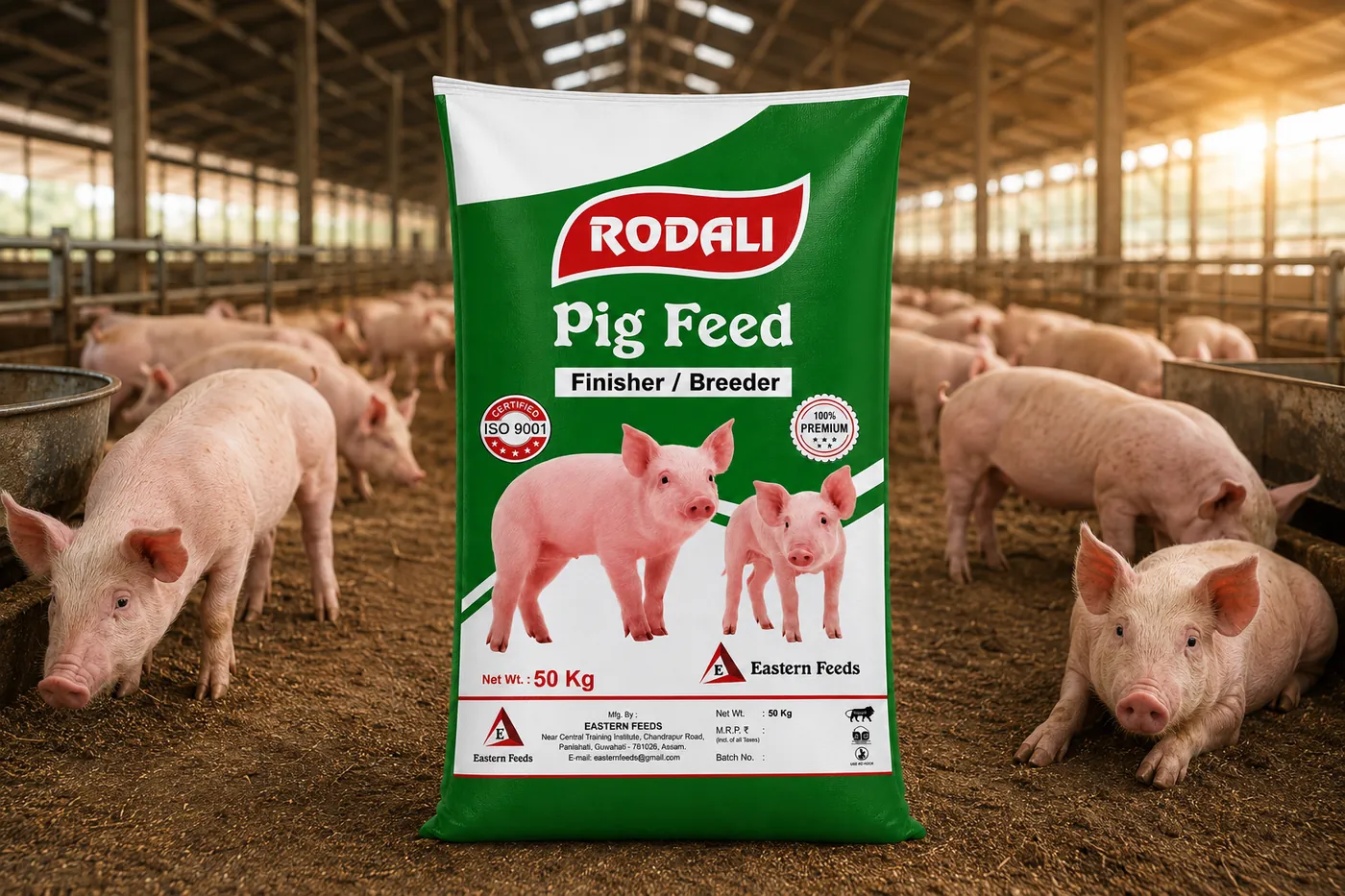 Eastern Feeds Pig Breeder Feed bag